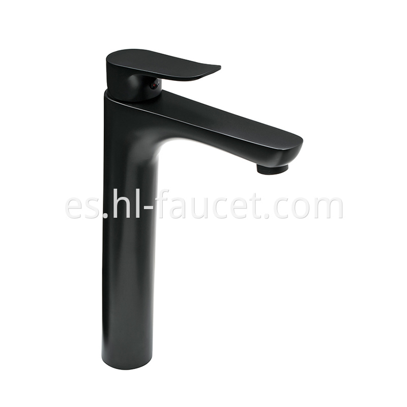 Single Hole Deck Mount Basin Faucets Black